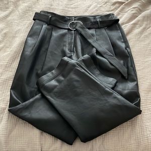 BCBG Faux Leather Pants